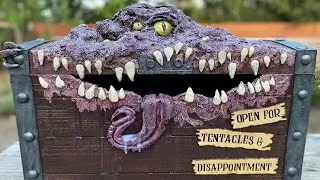 Thumbnail: Handmade Mimic Chest by Lady Turin - Functional D&D Prop