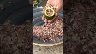 Thumbnail: Stuffed Zucchini with Meat and Rice Recipe / Turkish cuisine / Turkish food