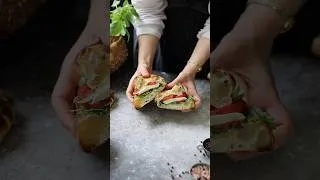 Thumbnail: Pizza Sandwich, with fresh Pizza dough! 🍕 #food