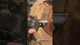 Thumbnail: Hickory Twice Turned Woodturning Reel
