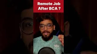 Thumbnail: Remote Jobs After BCA?