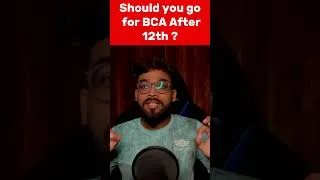 Thumbnail: Should you go for BCA After 12th?