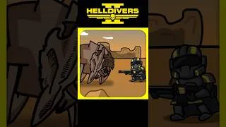 Thumbnail: 💥Helldivers 2 Animated !! #shorts #helldivers2 #ps5