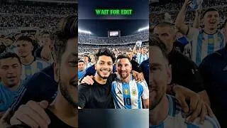 Thumbnail: Selfie With Messi Prompt🔥#shorts #youtubeshorts #messi