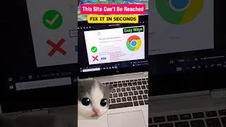 Thumbnail: This Site Can't Be Reached? Fix It in Seconds!