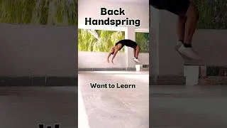 Thumbnail: Back Handspring #tutorial