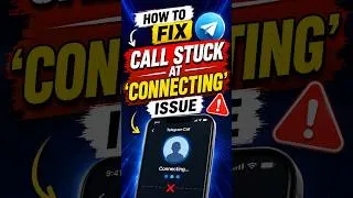 Thumbnail: How to Fix Telegram Call Stuck at Connecting Issue on Android | Calls Connecting Issue