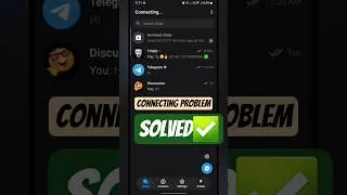 Thumbnail: TELEGRAM CONNECTING PROBLEM SOLVED ||connecting problem in telegram solved #telegram