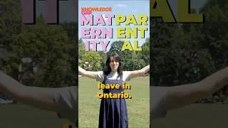 Thumbnail: How maternity and parental leave actually works in Canada