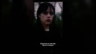 Thumbnail: Sweet dreams 🖤 #wednesday #wednesdaynetflix #jennaortega #sweetdreams #netflix #wednesdaysong