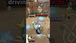 Thumbnail: Driving Backwards is BETTER in Mario Kart?!
