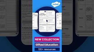 Thumbnail: New Gifted Education Resources: Enrichment & Higher-Order Thinking! 🧠