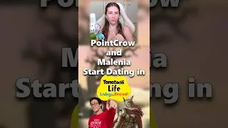 Thumbnail: PointCrow and Malenia Start Dating in Tomodachi Life #shorts