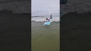Thumbnail: KIDS LEARNING TO SURF IN SRI LANKA! #shorts
