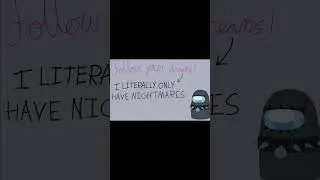 Thumbnail: i like writing on walls #amongus #animation #art #artist #amongusshow