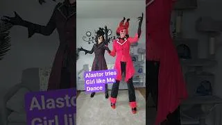 Thumbnail: Alastor just heard about this trend 🤫 #hazbinhotel #alastorsshadow #girllikeme #dance #alastor
