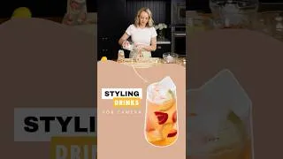 Thumbnail: Build a Picture-Perfect Drink: My 2 Go-To Styling Secrets #beveragephotography #foodstyling