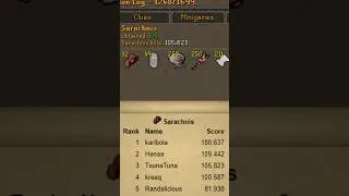 Thumbnail: 105,823 Kills at Sarachnis #osrs #oldschoolrunescape