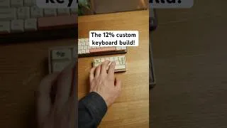 Thumbnail: How I built this 12% custom keyboard macro pad! #keyboardasmr #keyboard #mechanicalkeyboard
