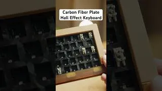 Thumbnail: Carbon Fiber Plate on a $500 Hall Effect Magnetic keyboard! #keyboard #keyboardasmr