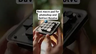 Thumbnail: The best macro pad for creative softwares like DaVinci Resolve or photoshop! #AD #keyboard