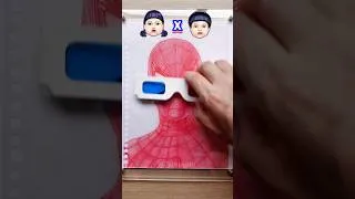 Thumbnail: Spider-Man vs Two Dolls (Squid Game) 👧❌👦 #3DGlasses #Drawing #SpiderManBrandNewDay