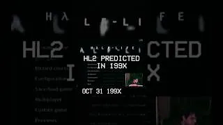 Thumbnail: HL2 Was Predicted in 199X #90snostalgia #analoguehorror #halflife #retrogaming #y2k