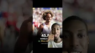 Thumbnail: WHAT IN THE WORLD 🤯🤯Alison dos Santos 🇧🇷 casually drops a NEW 400mH WORLD RECORD in 45.80 🔥