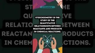 Thumbnail: Stoichiometry | Shorts | definition | Chemistry | Quantitative Analysis | #uaacademy  #uaacademy095