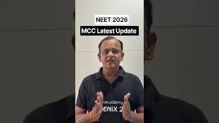 Thumbnail: New Schedule for 2nd round AIQ  Counselling | Ramesh Sharda Sir
