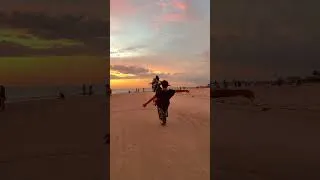 Thumbnail: Wheelies on the beach are so hard 🥲