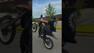 Thumbnail: Ublandon does insane tricks on Surron ultra bee #ebike #surron