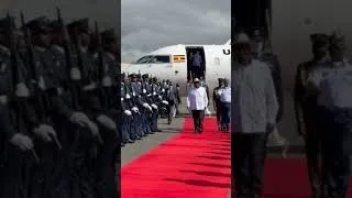 Thumbnail: Museveni lands in Kenya to hold Diplomatic talks with William Ruto on Developing the Region