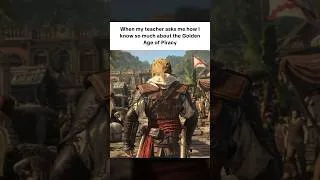 Thumbnail: who said gaming isn’t educational? 👀 #assassinscreedblackflag