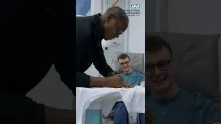 Thumbnail: NBA Legend Isiah Thomas meets young people receiving treatment at UCLH