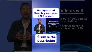 Thumbnail: Our Agentic AI Nanodegree is now FREE to start