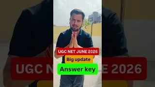 Thumbnail: UGC NET June 2026 Answer Key Kab? | Keshari Sir #shorts #shortvideo #ugc #ugcnet #answerkey