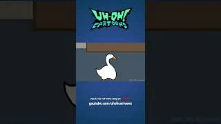 Thumbnail: the Goose Demands | Uh-Oh! Shorts #animation #cartoon #untitledgoosegame #videogames #gaming #meme