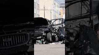Thumbnail: Russian lieutenant killed in suspected car bombing in St Petersburg