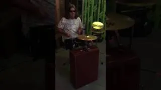 Thumbnail: UKULELE RAY's SUITCASE COCKTAIL DRUM SET DEMO
