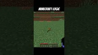 Thumbnail: Minecraft logic #shorts #minecraft