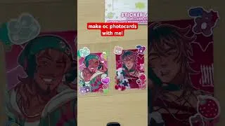 Thumbnail: OC Photocards #oc #originalcharacter #craft #art