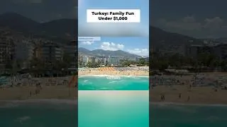 Thumbnail: Alise Beach Hotel: Affordable Turkey Family Vacation Under $1000! #shorts