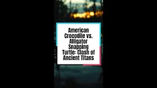 Thumbnail: American Crocodile vs. Alligator Snapping Turtle: Clash of Ancient Titans