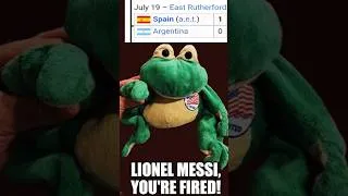 Thumbnail: Fuzzy Frog Meme About Lionel Messi