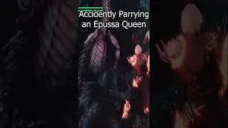 Thumbnail: Accidently parrying a Queen Empusa twice #devilmaycry #slowmo #devilmaycry5 #perfectshot #dantedmc
