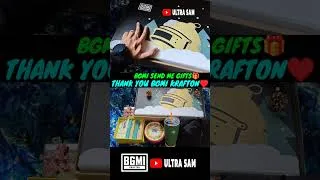 Thumbnail: THANK YOU @BattlegroundsMobile_IN WHO SEND ME CHRISTMAS & HAPPY NEW YEAR GIFTS 2025 #bgmi #krafton