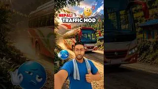 Thumbnail: Nepali Traffic Mod in Bussid 🇳🇵🚍 # #automobile #bussimulatorindonesia #nepalitrafficmod #bussid
