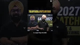 Thumbnail: 🚀 Soil Mechanics by Dr. Jaspal Singh | First Class LIVE Now! #jaspalsingh #shorts #soilmechanics