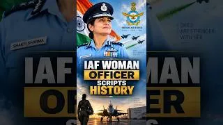 Thumbnail: Shakti Sharma Makes History! First Woman Non-Medical Air Vice Marshal | UPSC Current Affairs 2027-28